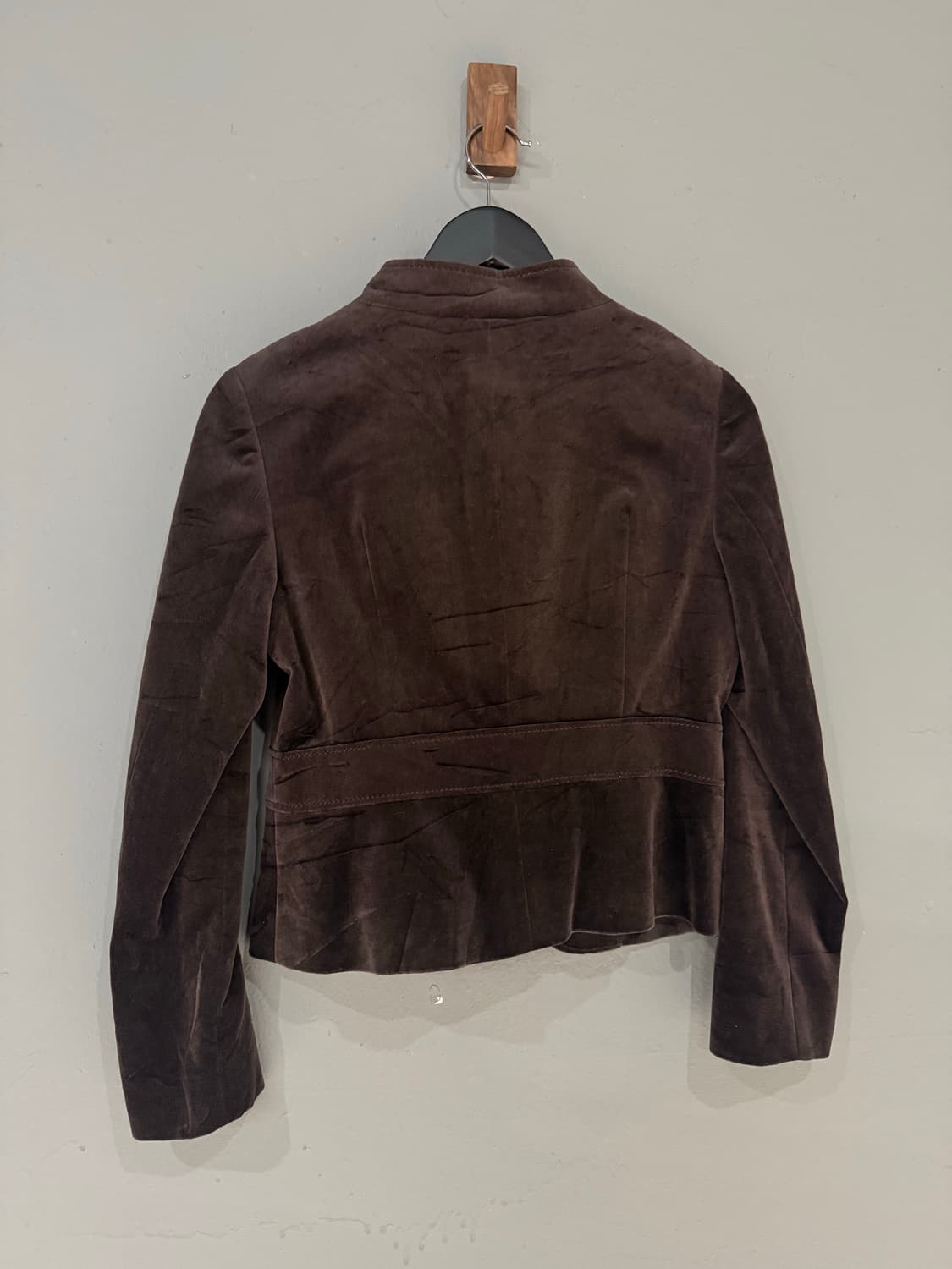 velvet ribbon point non-collar jk 상품이미지8