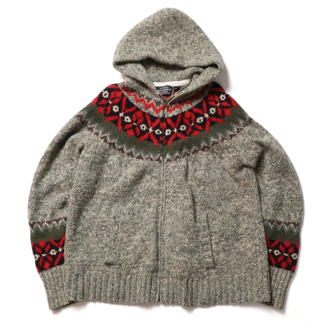폴로 진스 Polo Jeans Aztec  Zip Up Hood 상품이미지2