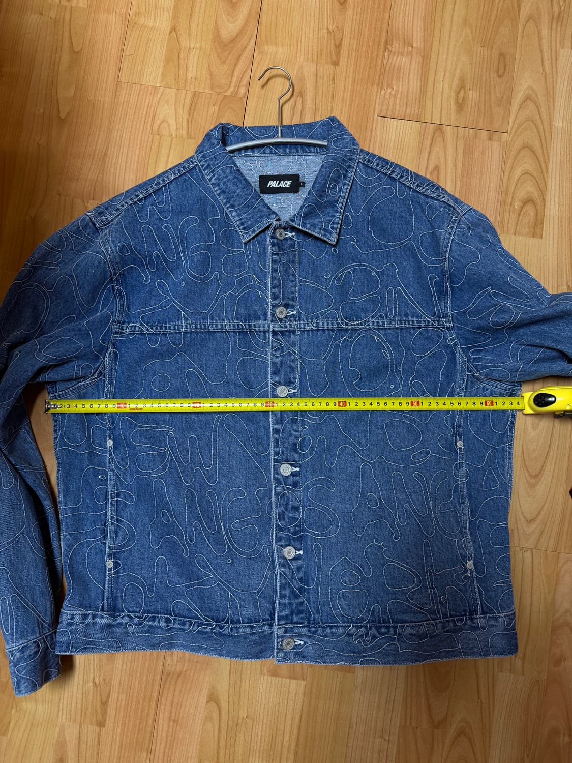 [L] 팔라스 SPLAT 데님 자켓 스톤 워시 - 24SS 상품이미지4