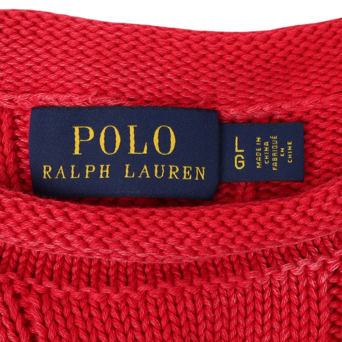 폴로 랄프로렌 피그먼트 롤업 케이블 니트 스웨터 상품이미지8