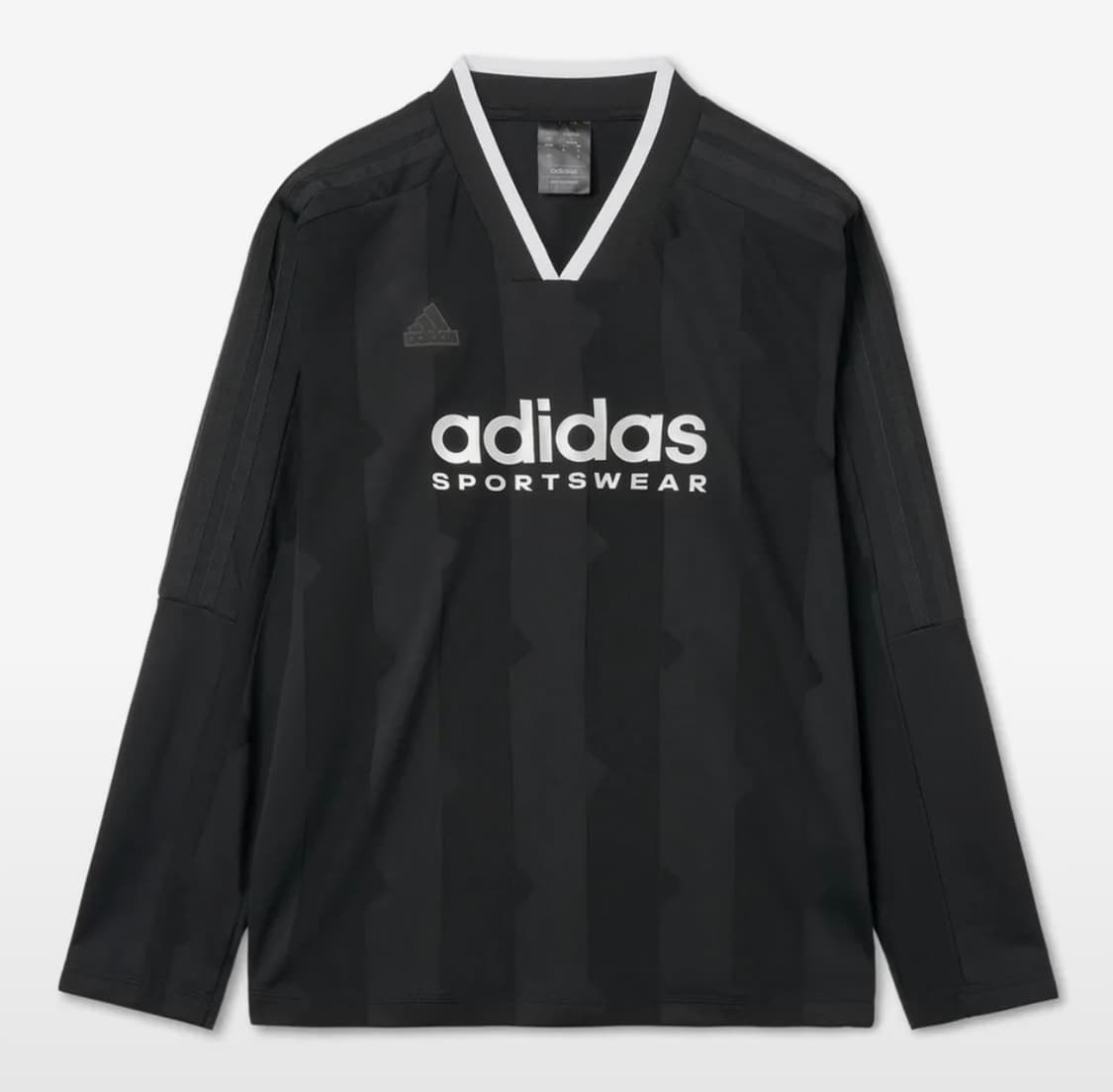 [거의새상품] 아디다스 티로 컷 3S 자카드 긴팔 티 (블랙/xs) 상품이미지1