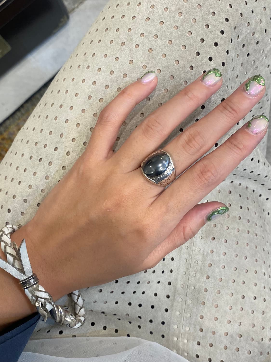 Mexico hematite 925silver ring 상품이미지7