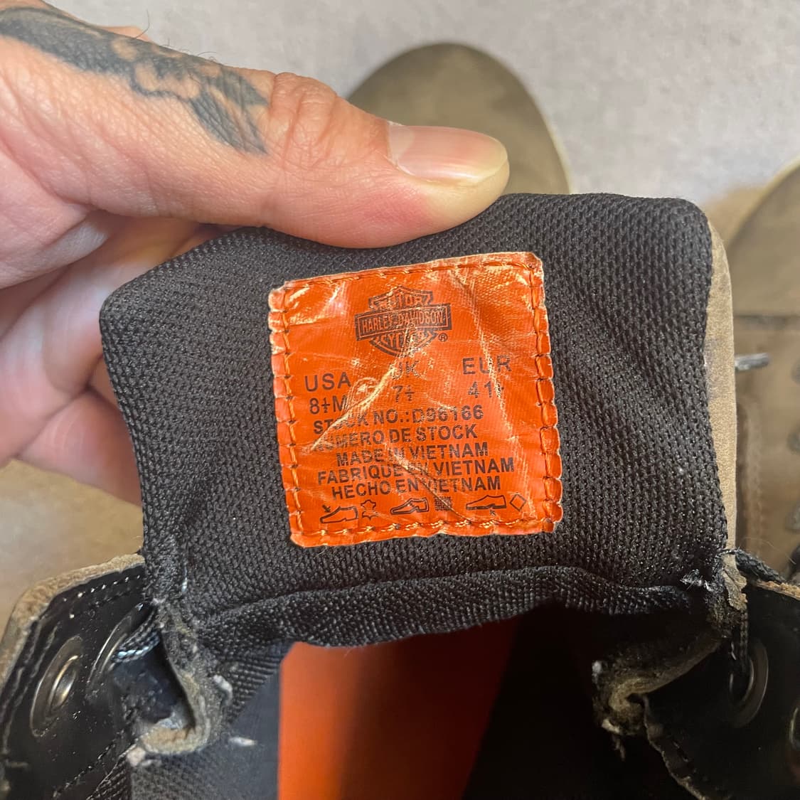 할리데이비슨 footwear 워커 상품이미지7