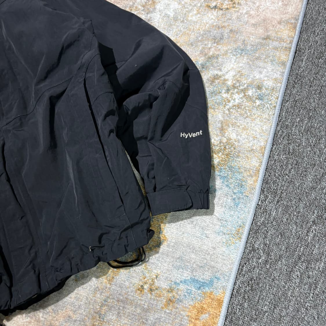 노스페이스 하이벤트 블랙 후드 바람막이 상품이미지2