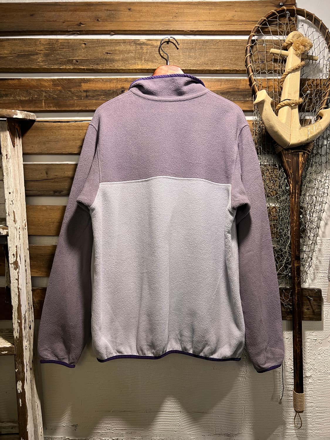 [XL]파타고니아 우먼스 신칠라 라벤더퍼플 아노락 플리스 상품이미지8