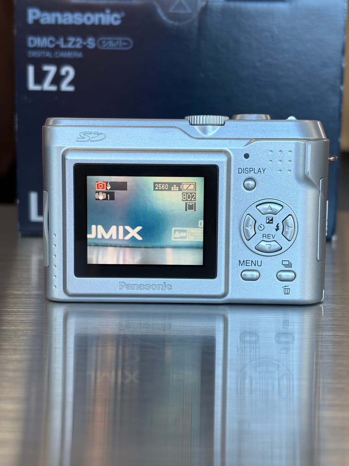 풀박)파나소닉 루믹스 DMC-LZ2 실버 빈티지디카 상품이미지3