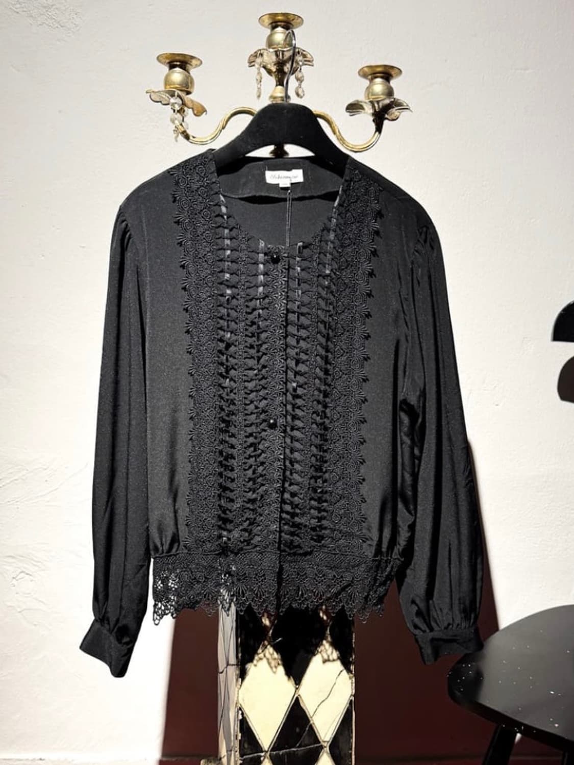 Napoleon detail No-collar Shirt 상품이미지1