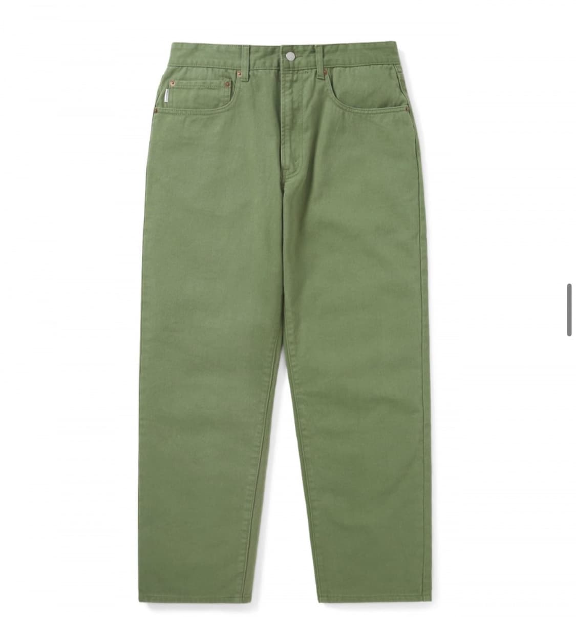 디스이즈네버댓 레귤러핏 데님 올리브 상품이미지1