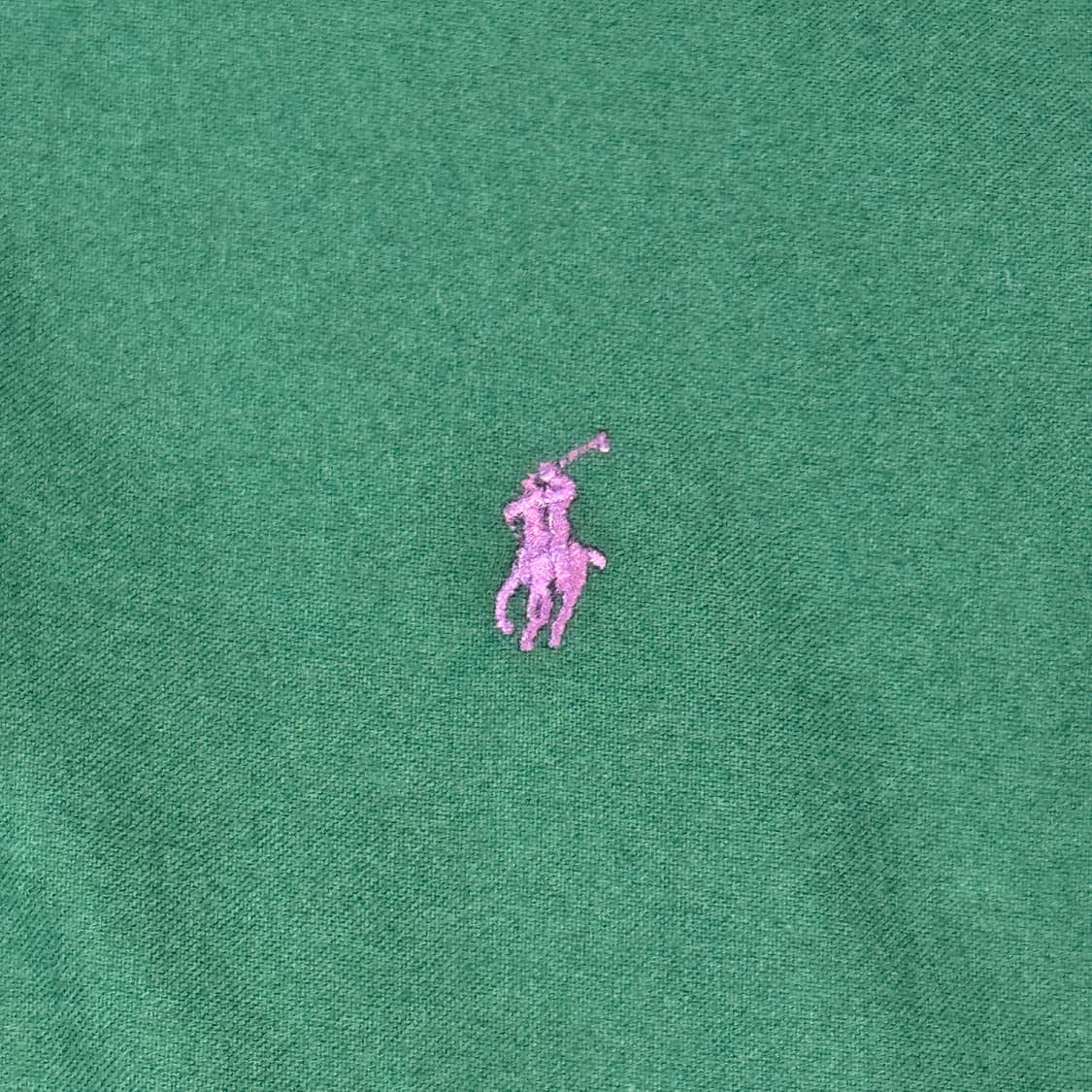 M) 폴로 랄프로렌 클래식핏 가먼트다이 딥 그린 셔츠 상품이미지5