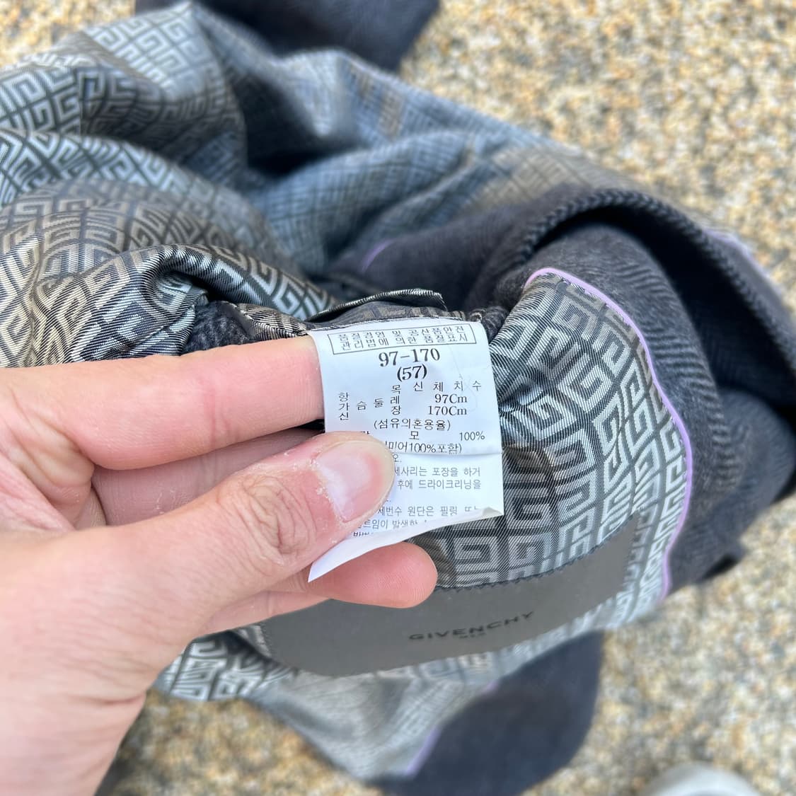 지방시(GIVENCHY) 울 체스터필드 코트 상품이미지6