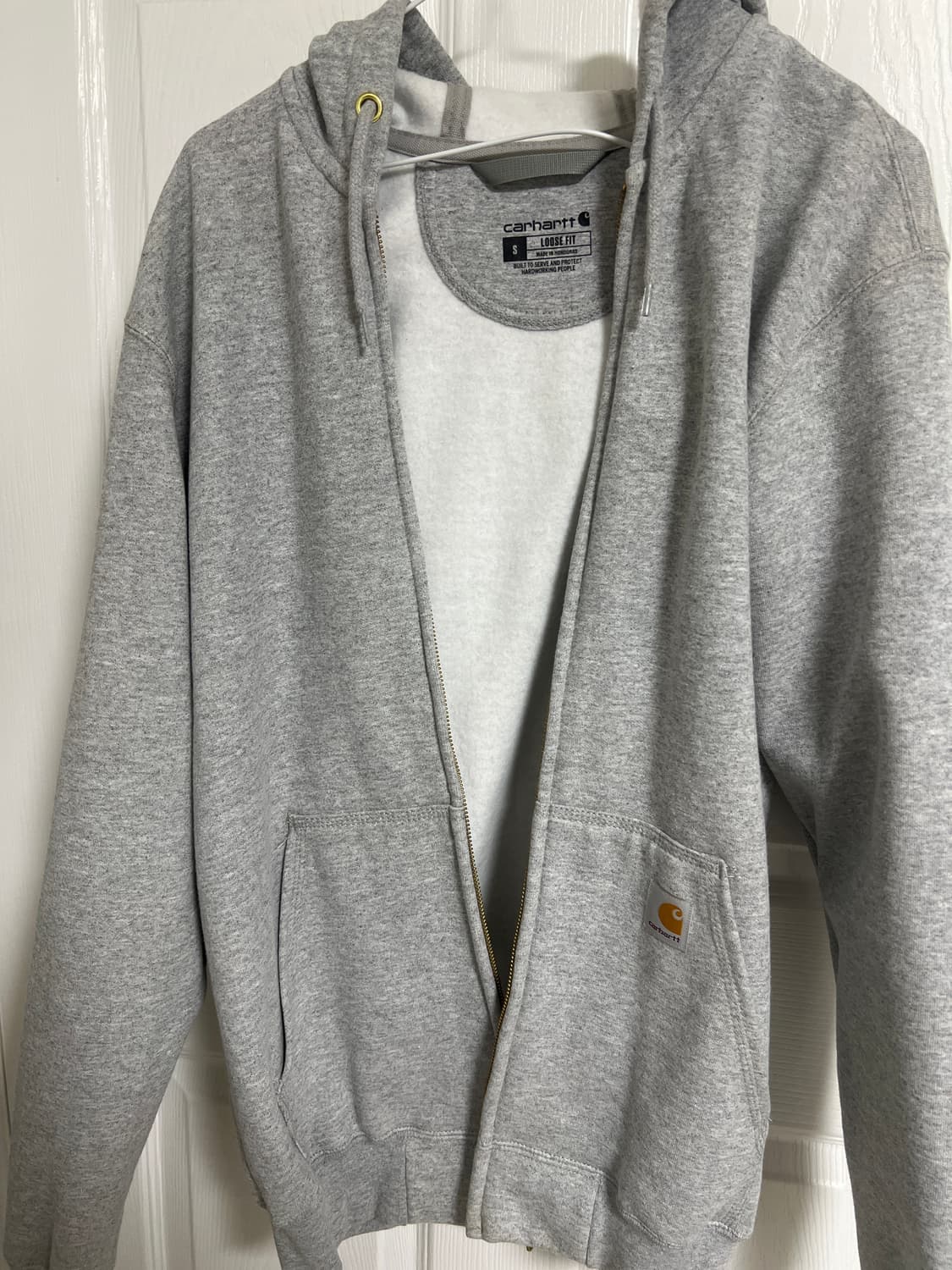 칼하트 후집업 그레이 s 상품이미지1