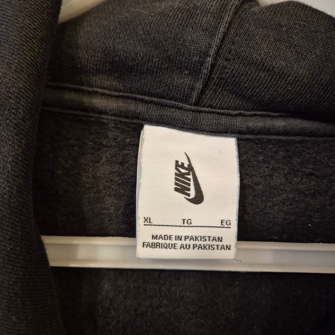 XL 나이키 블랙 후드 상품이미지3