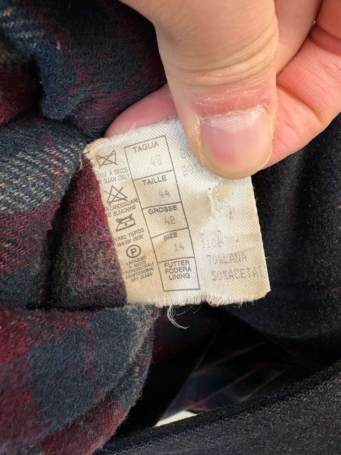 빈티지 파이어맨 울 코트 자켓 상품이미지8