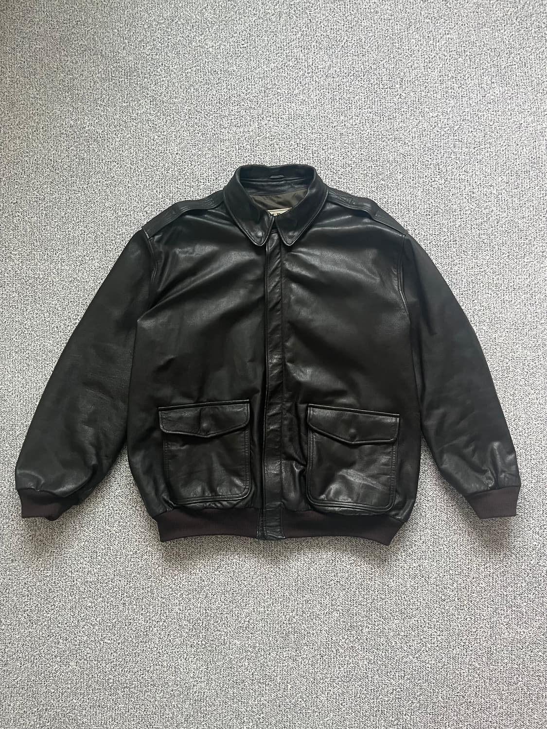 엘엘빈 USA A-2 가죽 봄버 자켓 XL Tall 상품이미지1