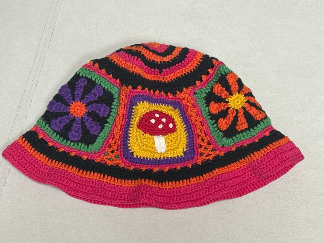 (새상품)히스테릭 글래머 니트 버킷햇 블랙 상품이미지5