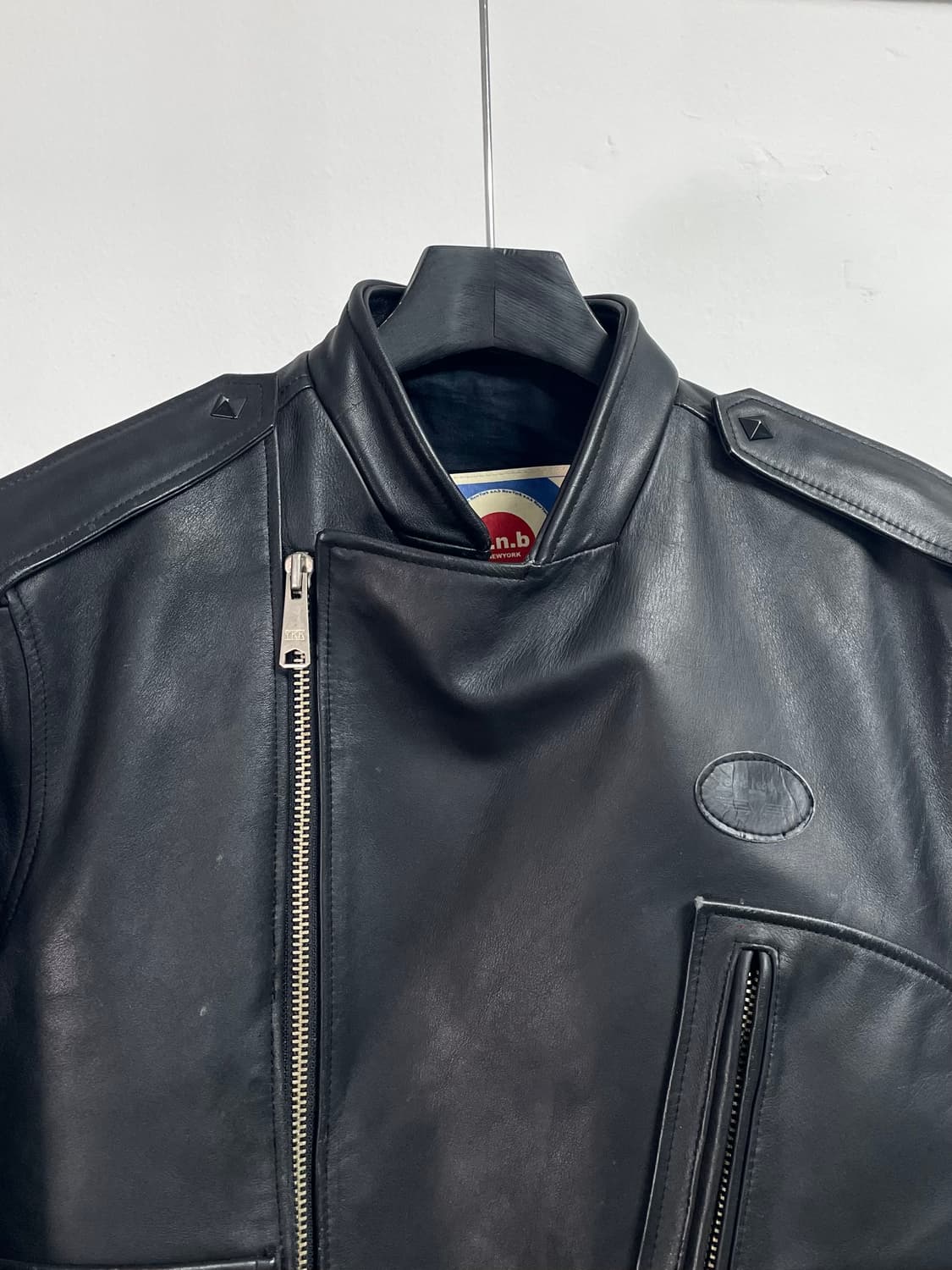 A.N.D 패치 싱글 라이더 자켓 (on.557) 상품이미지2