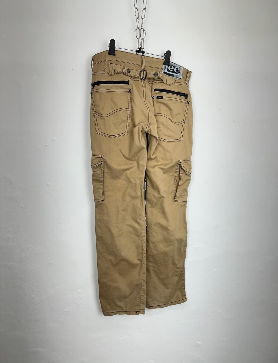 Lee zipper point back strap detail moto  상품이미지6