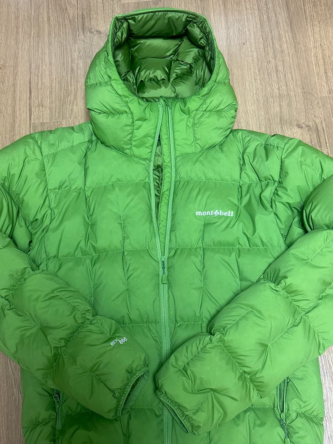 몽벨 네이지 다운 그린 L사이즈 상품이미지5