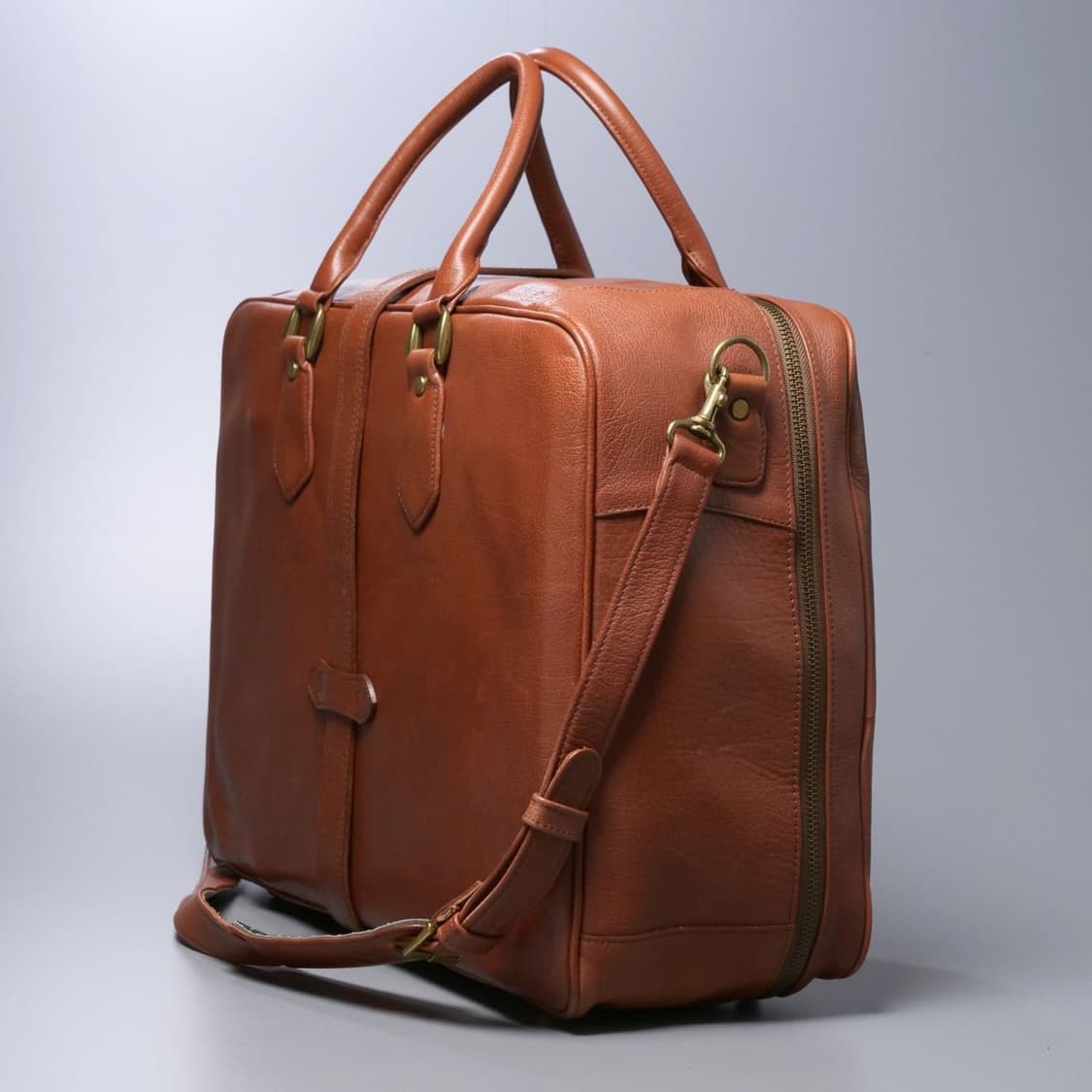 요시다 포터 산토리 위스키 소가죽 보스톤백 상품이미지1