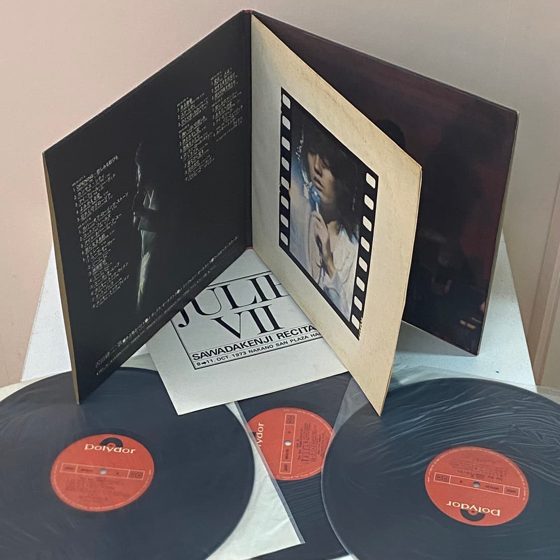 (LP-일본반) Kenji Sawada –사와다켄지리사이틀(3LP) 상품이미지3