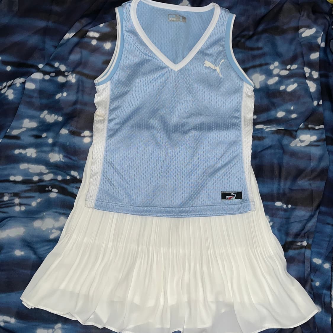 Puma Skyblue&White Sleeveless 상품이미지2