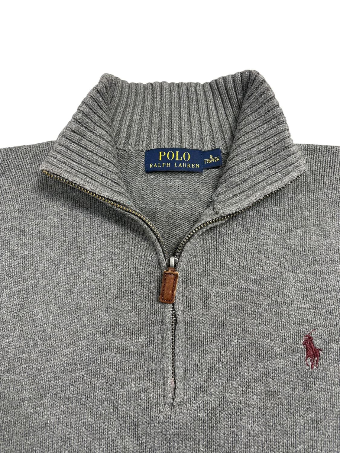 폴로 랄프로렌 하프 집업 스웨터 그레이 상품이미지5