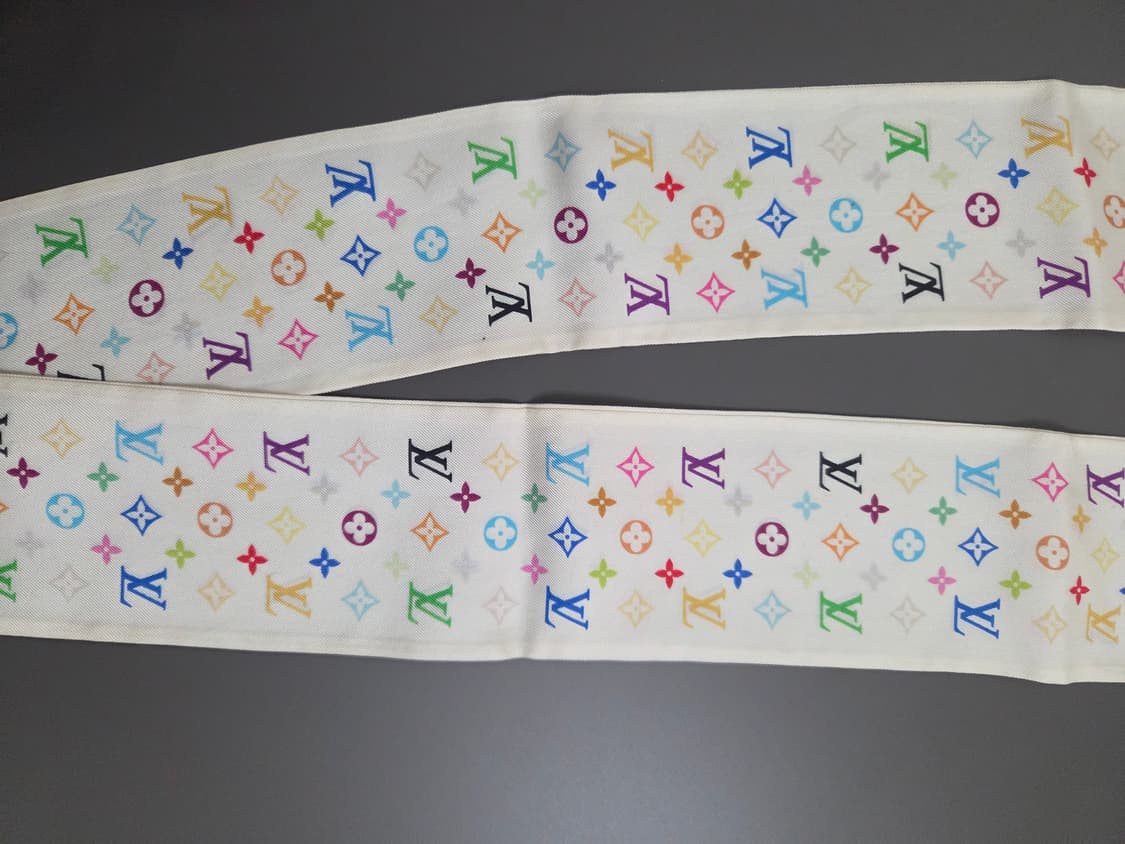 루이비통 멀티컬러 반다나 방도 스카프 상품이미지10