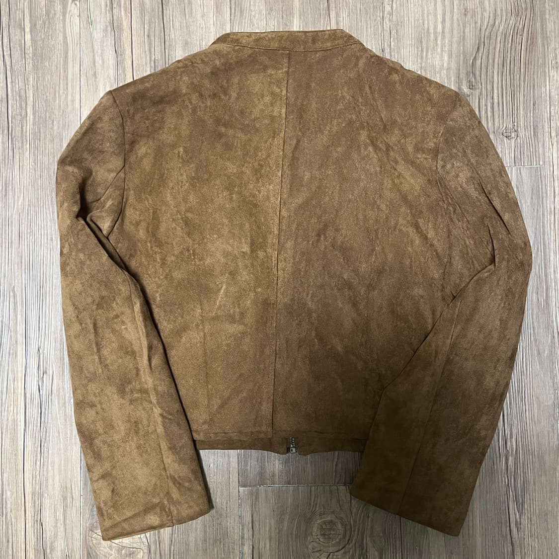 vintage suede blouson(dark brown) 상품이미지2