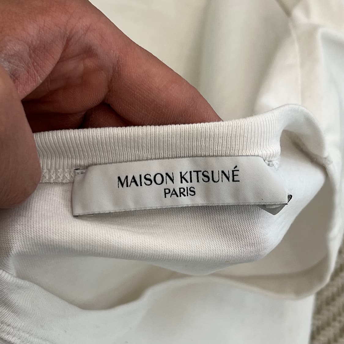 메종키츠네 폭스 로고 반팔티 r3265 상품이미지6