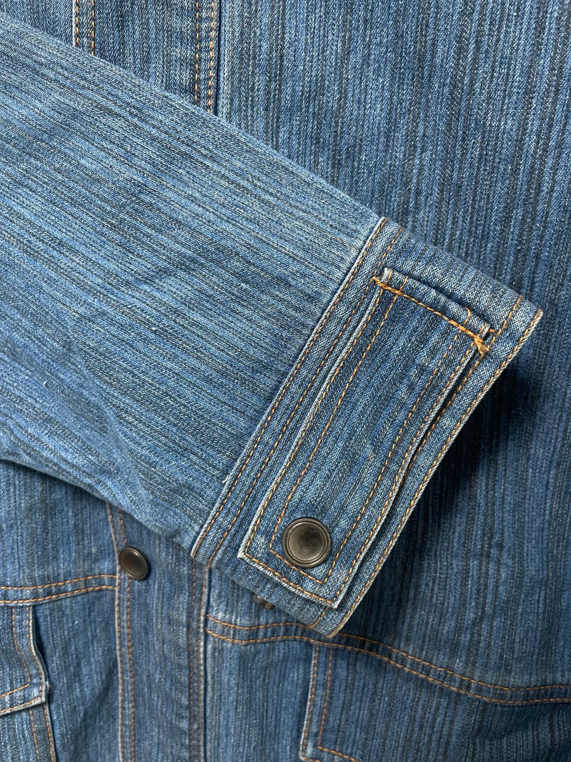 빈티지 데님 코트 상품이미지4