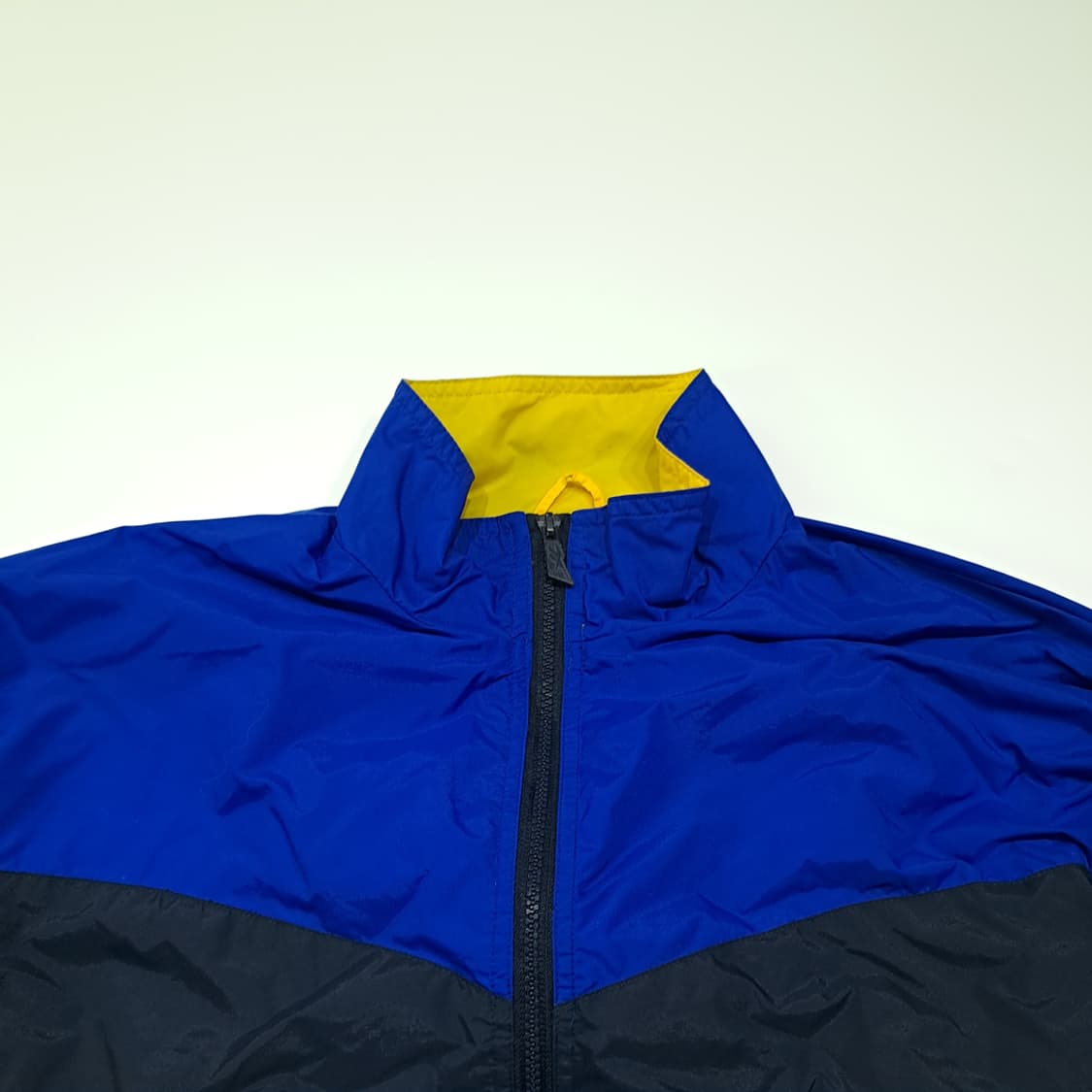 CK061 M 리복 90s 올드스쿨 블루&네이비 컬러블록 자켓 상품이미지2