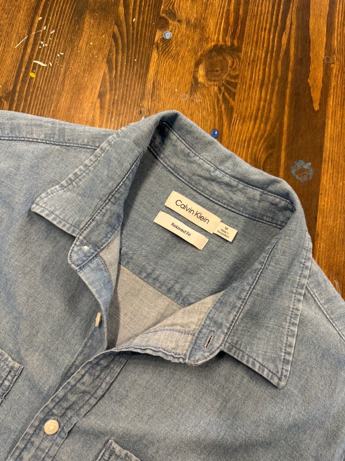 캘빈클라인 데님 셔츠 100 상품이미지9