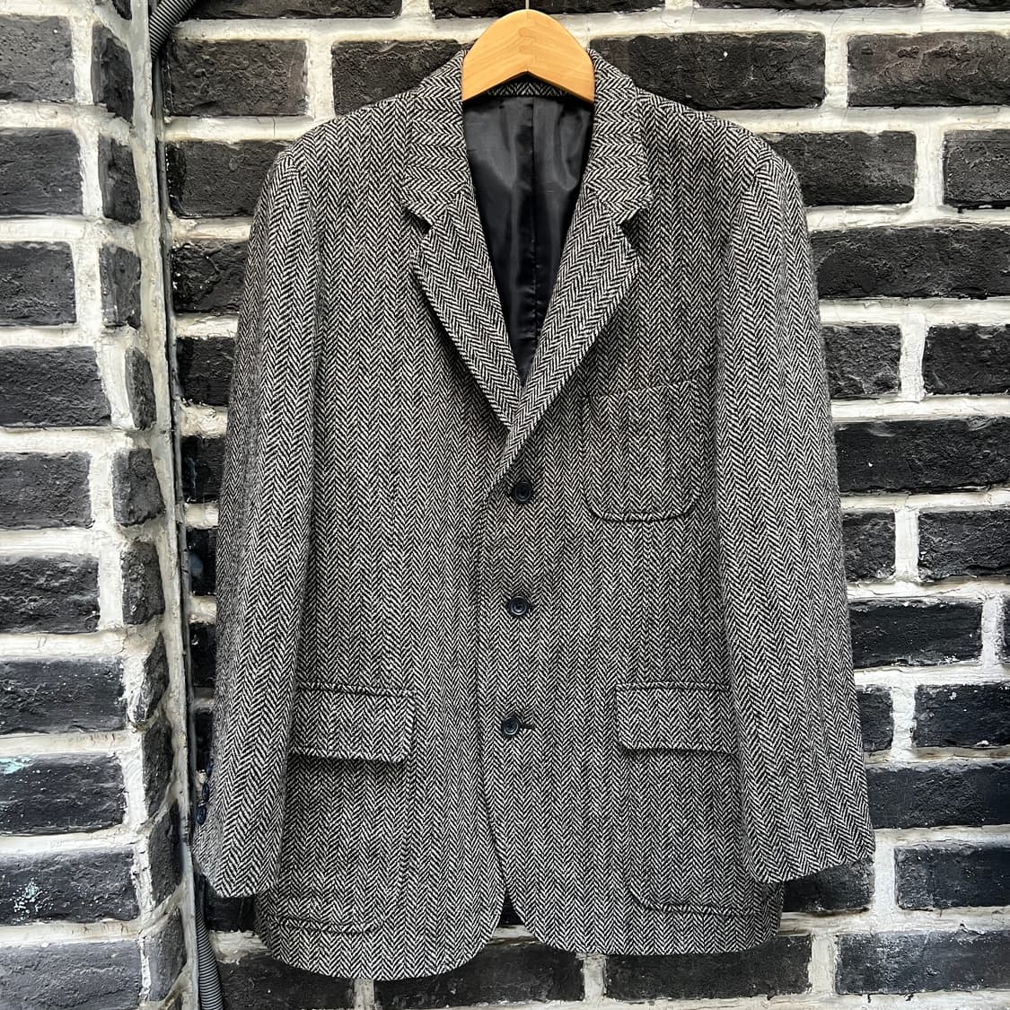 J.press 해리스트위드 헤링본 트위드 자켓 상품이미지2