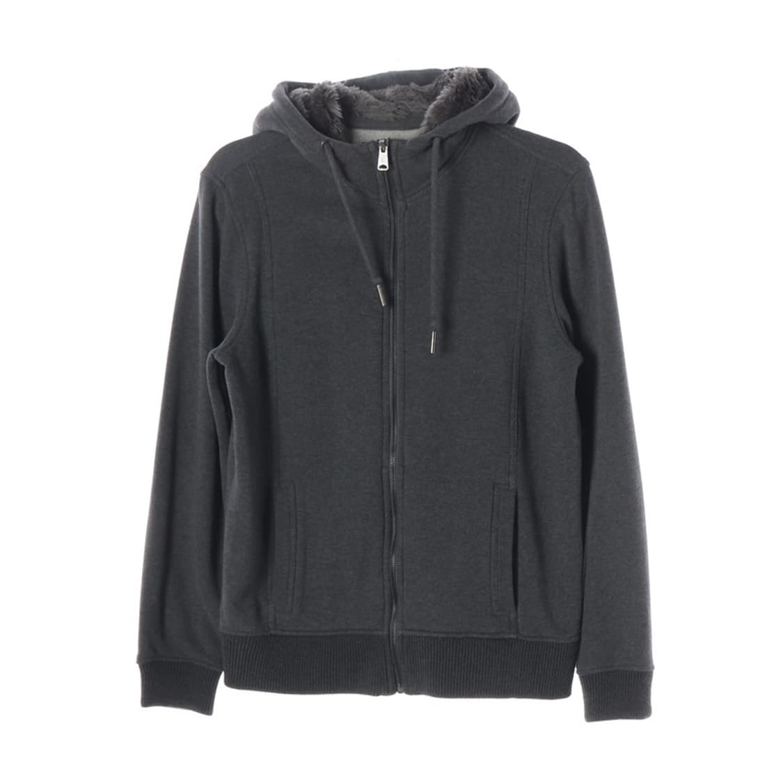 캘빈클라인 진 테크니컬 후드 집업 챠콜 M 상품이미지1