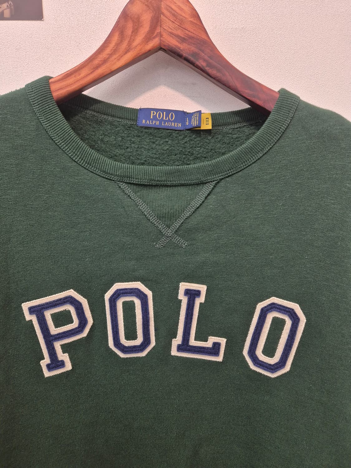 폴로 랄프로렌 맨투맨  그린   L
 상품이미지2