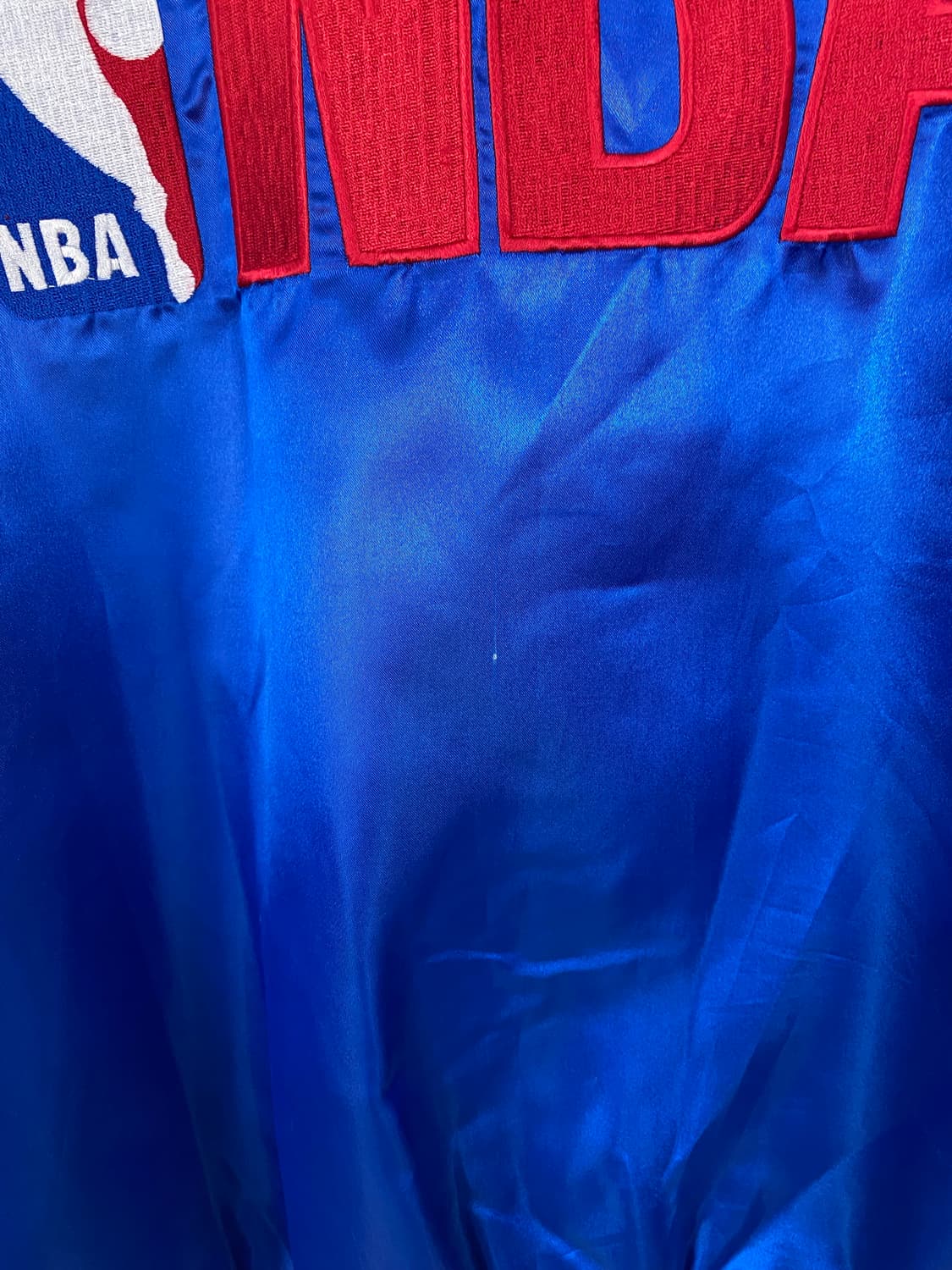 NBA 90s 재팬 새틴 바시티 자켓 L 상품이미지5