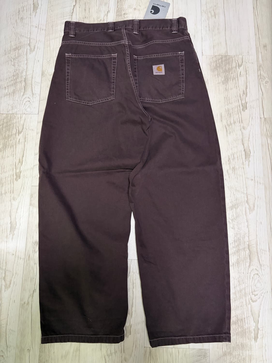 [M] 칼하트WIP 브랜든 팬츠 팰러샌더 스톤 다이드 상품이미지4