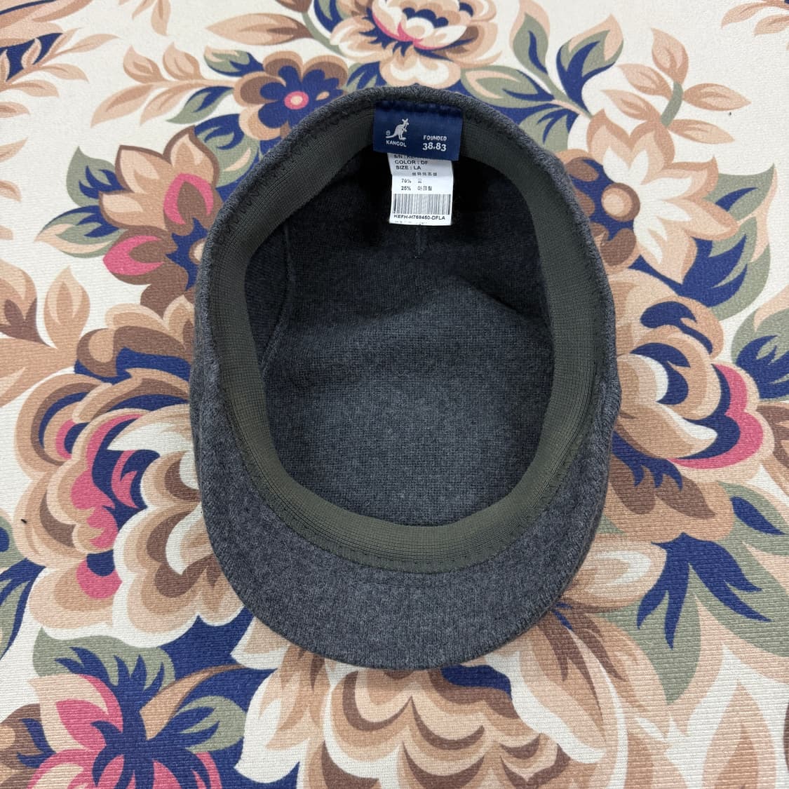 (L)캉골 Kangol 울 헌팅캡(차콜) 상품이미지4