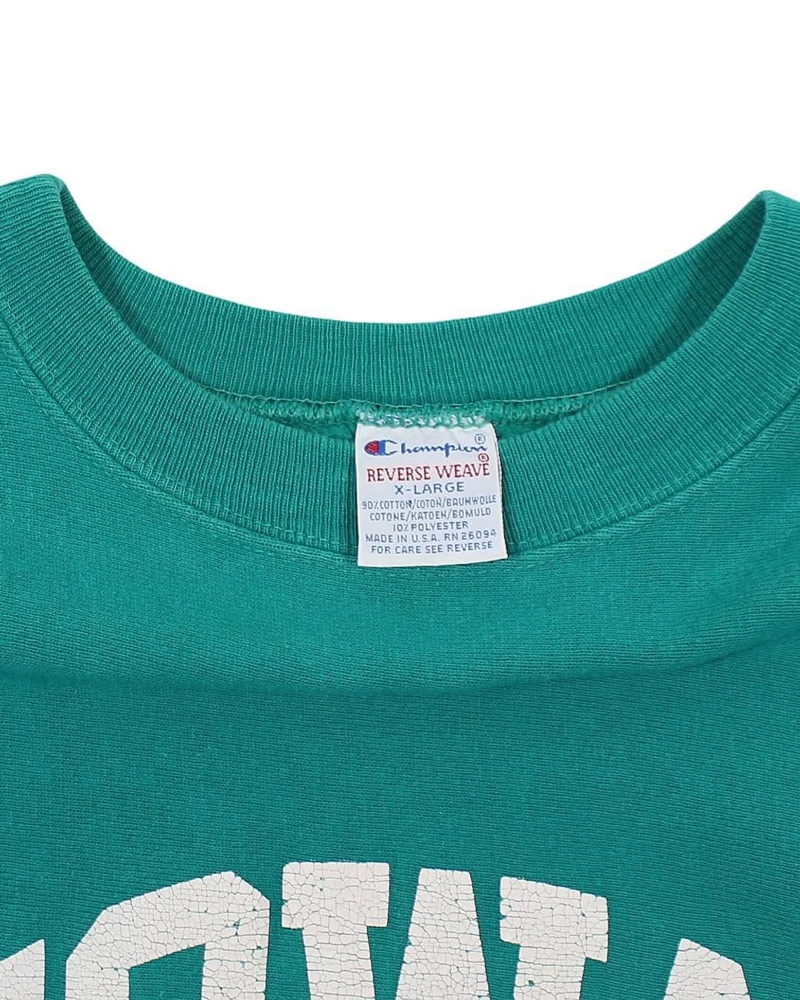 1990s USA 챔피온 리버스위브 스웻셔츠 아이오와 빈티지 미국제 상품이미지4