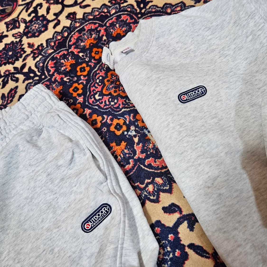 아웃도어프로덕츠 에센셜로고 트레이닝 셋업 상품이미지4