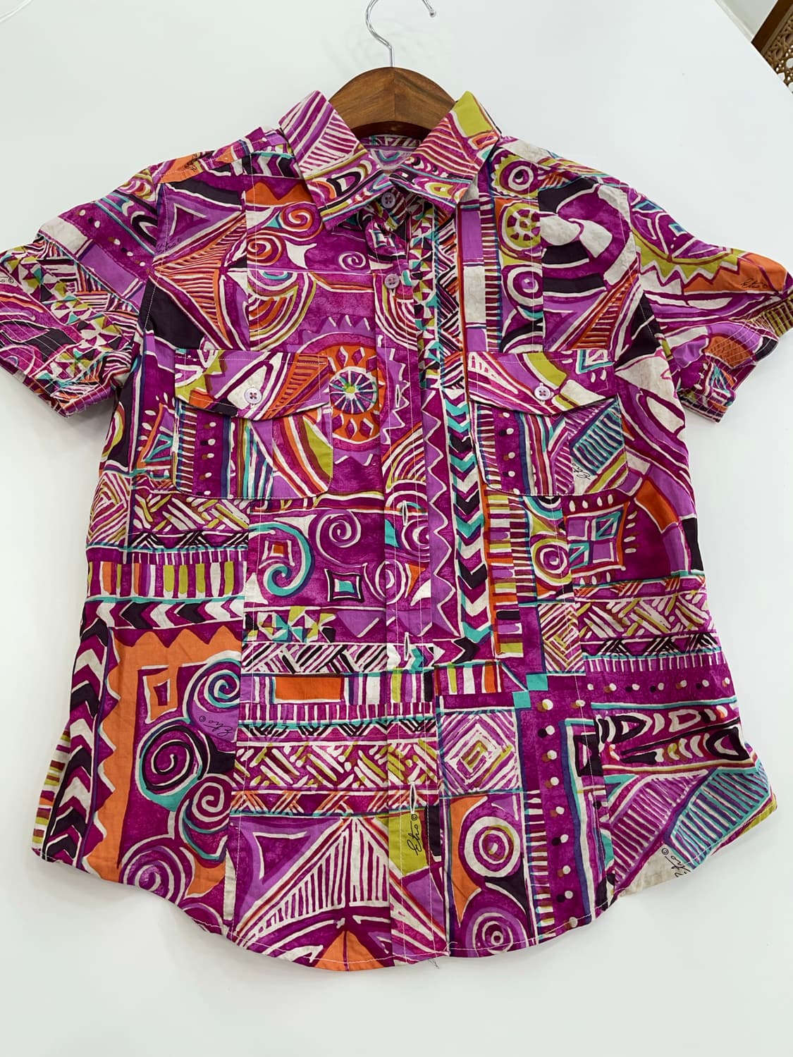 에트로 여성 반팔 남방 상품이미지9