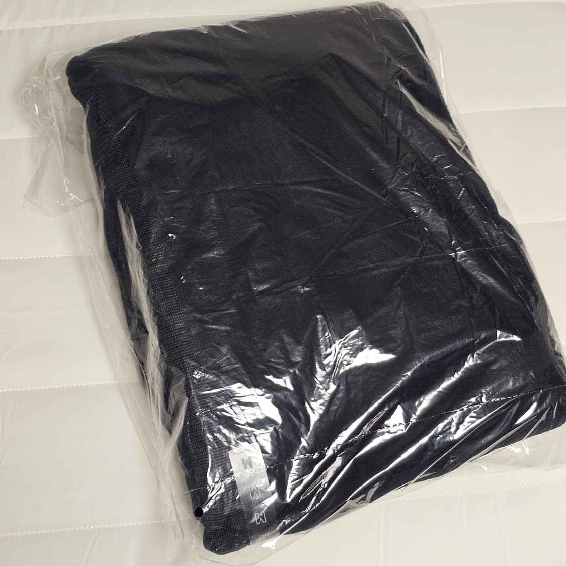 M 미개봉 새제품) 유니클로 X 니들스 후리스 와이드팬츠 블랙 상품이미지6