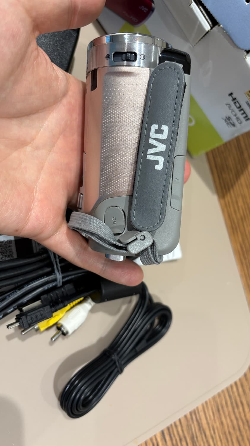 에스파 카리나 JVC GZ-E600 빈티지 캠코더 레트로  상품이미지5