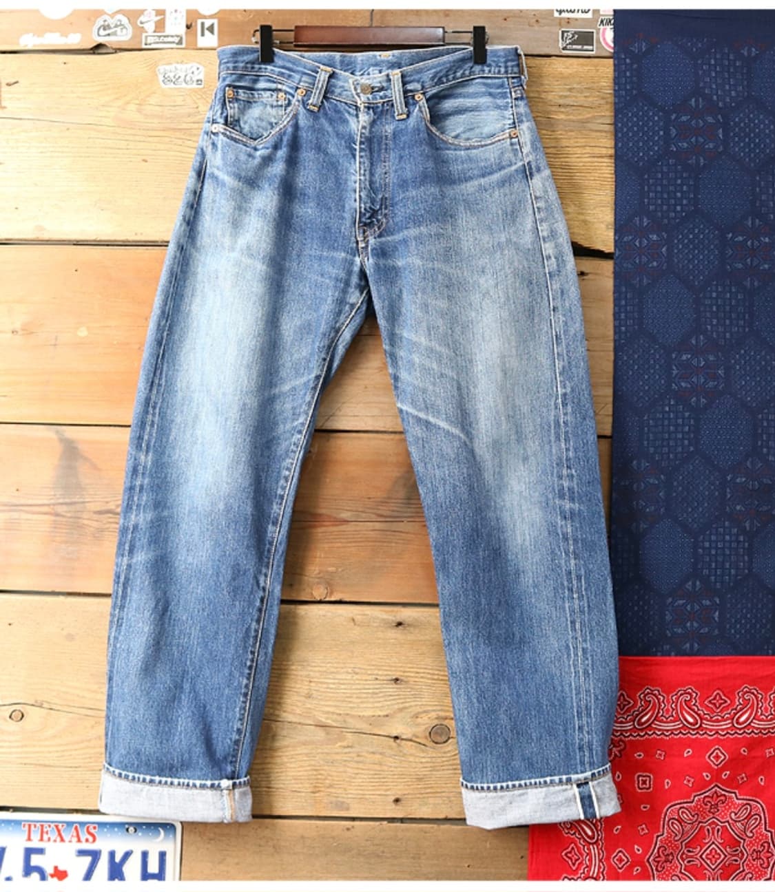 미국산 LVC LEVIS 리바이스 551ZXX 빅E 빈티지
셀비지 데님 상품이미지2