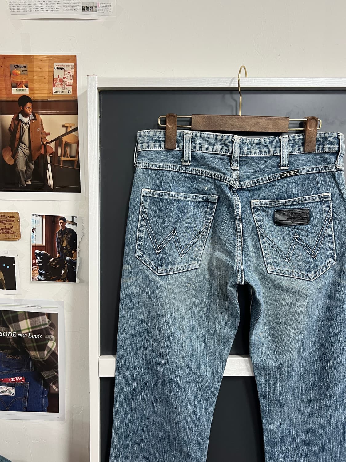 Wrangler 랭글러 부츠컷 나팔핏 연청 데님 팬츠 상품이미지2