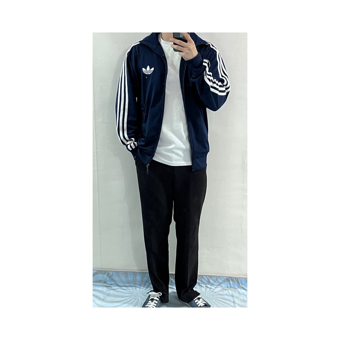 아디다스 파이어버드 네이비 트랙탑 상품이미지2