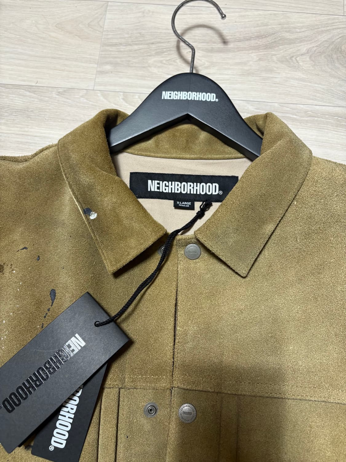 네이버후드 24AW DRIP SUEDE JK (XL) 상품이미지8