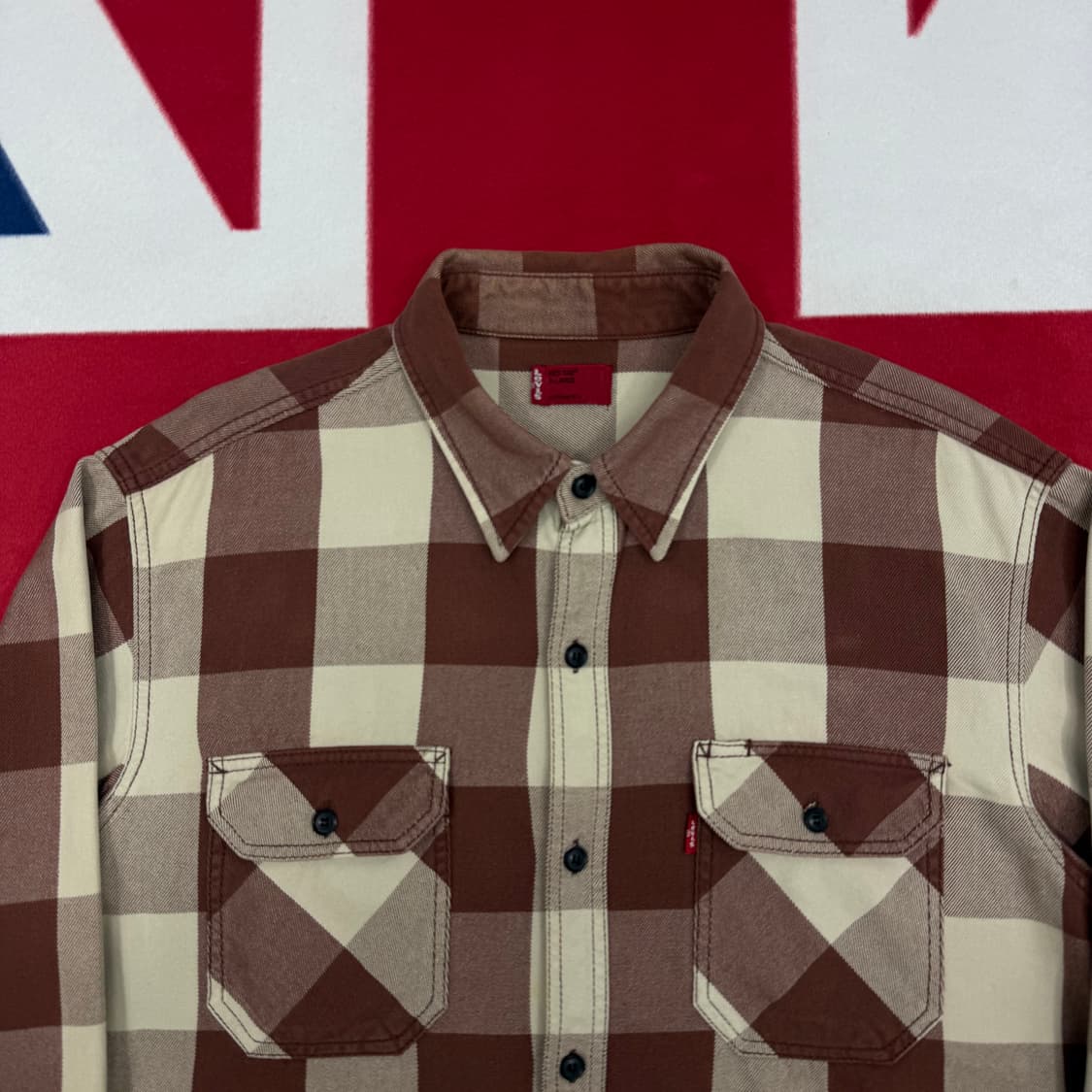리바이스 체크셔츠 XL  상품이미지3