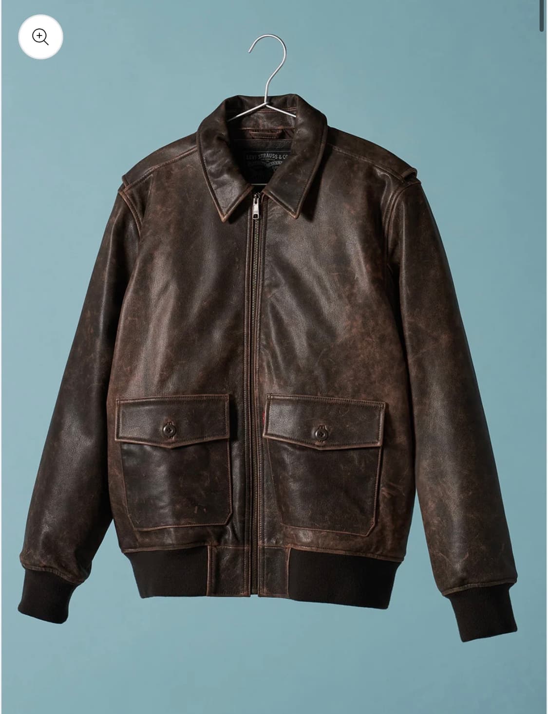 리바이스 a2 레더 가죽 자켓 L 새상품 상품이미지1