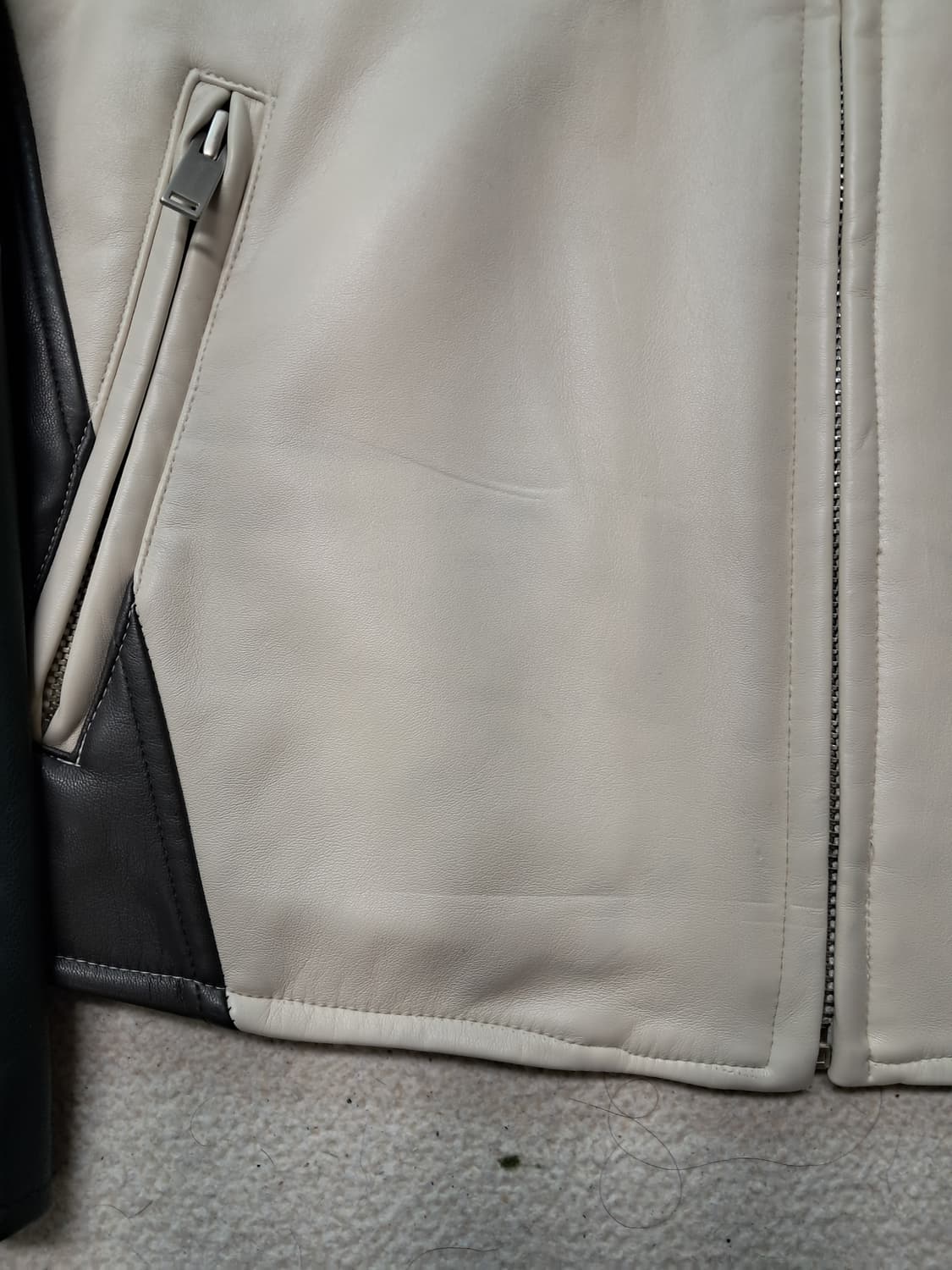 민타임 비건레더  자켓 상품이미지7